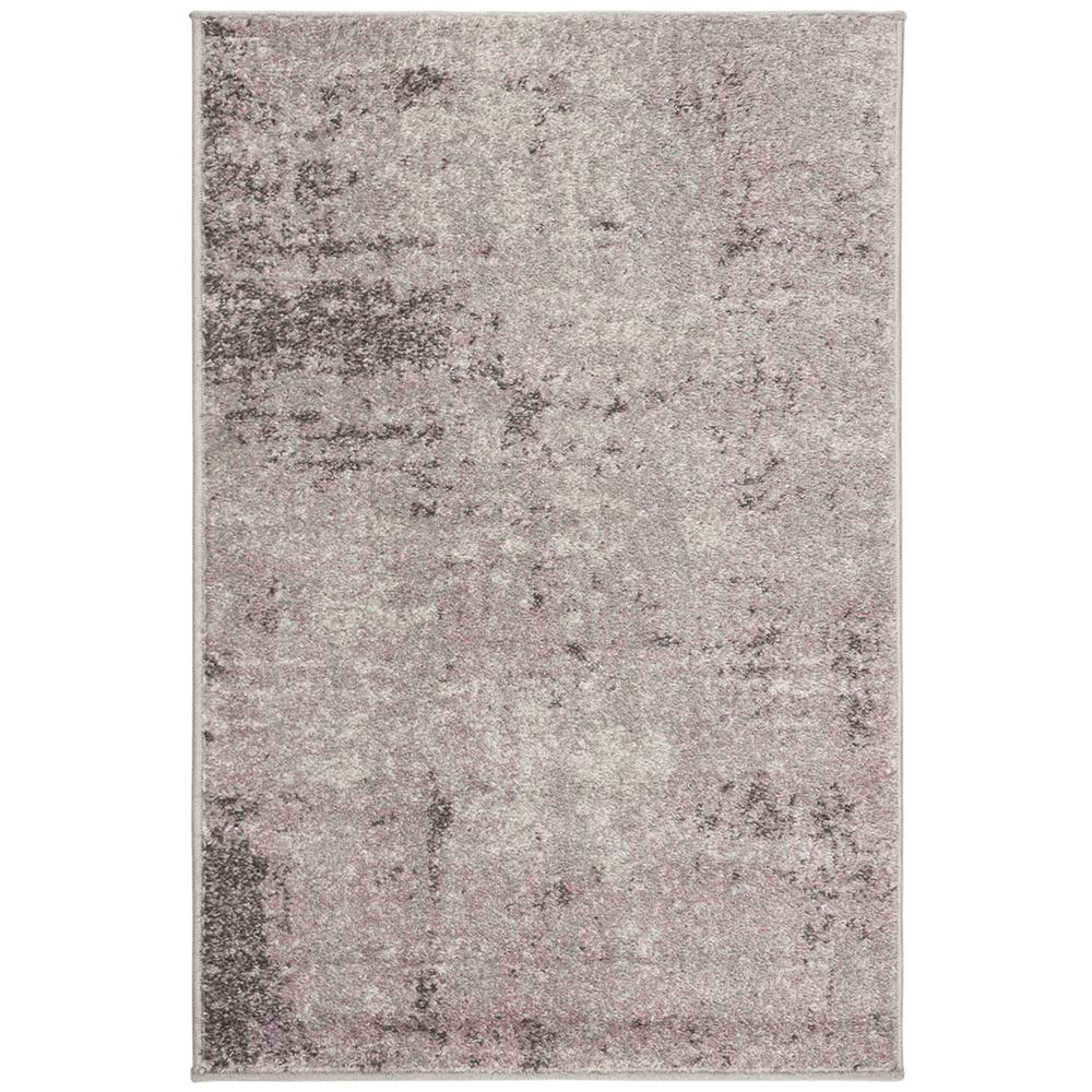 Adirondack, LIGHT GREY / PURPLE, 3' X 5', Area Rug, ADR130M-3