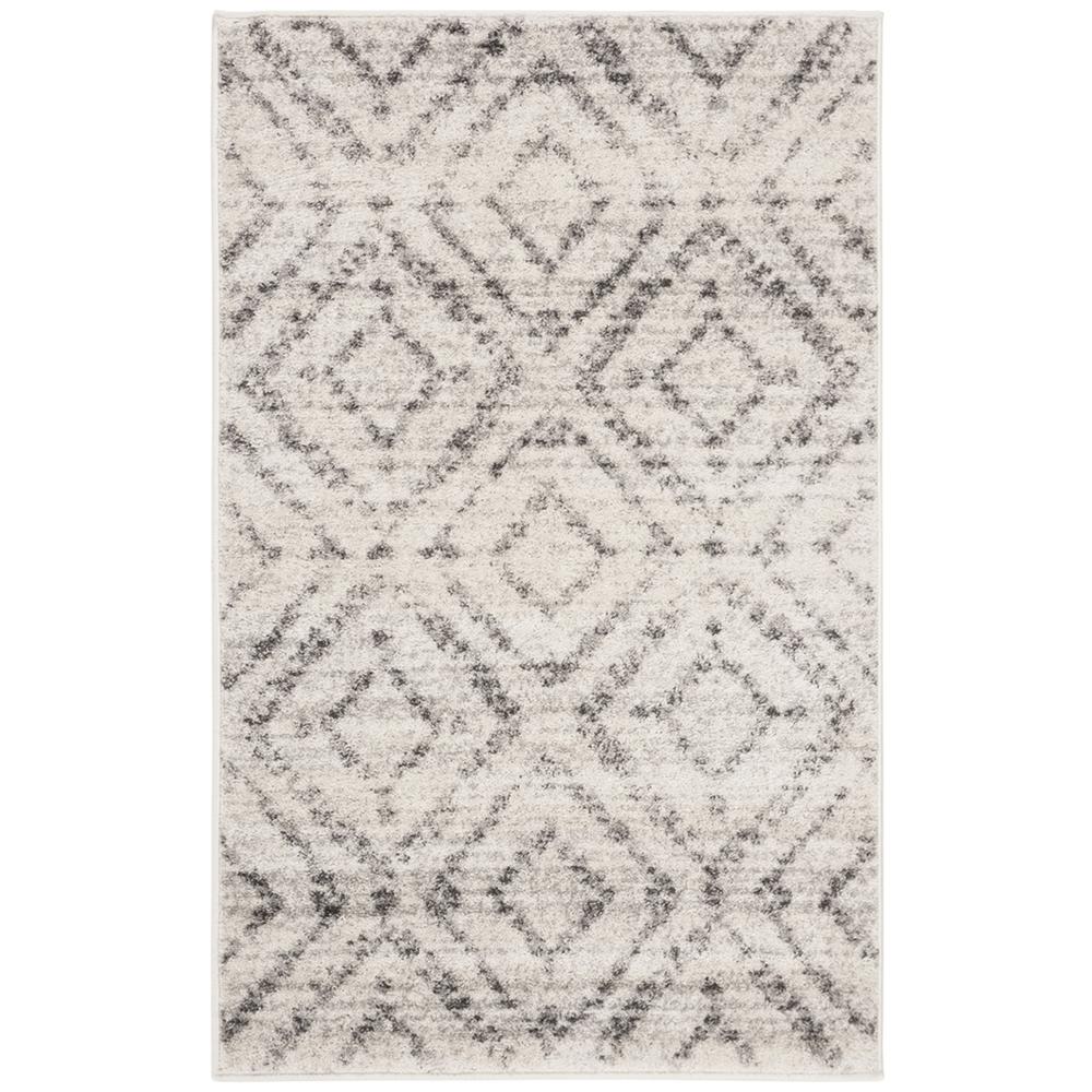 Adirondack, LIGHT GREY / GREY, 3' X 5', Area Rug, ADR131C-3