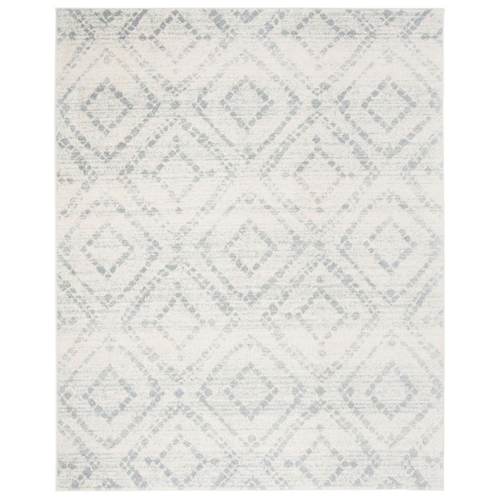 Adirondack, IVORY / LIGHT BLUE, 9' X 12', Area Rug
