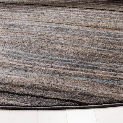 AMSTERDAM, SILVER / BEIGE, 6'-7" X 6'-7" Round, Area Rug