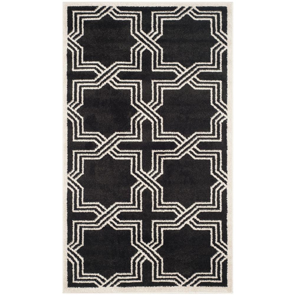 AMHERST, ANTHRACITE / IVORY, 3' X 5', Area Rug, AMT413G-3