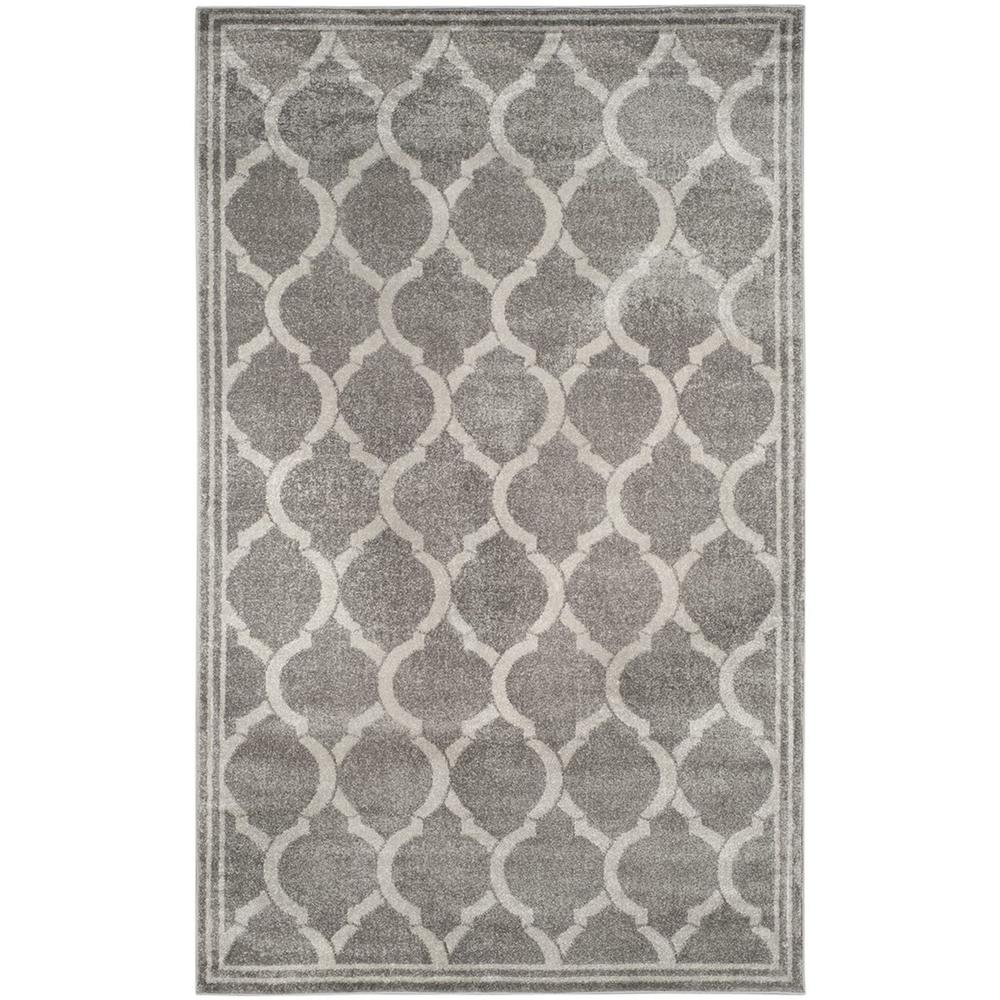 AMHERST, GREY / LIGHT GREY, 5' X 8', Area Rug, AMT415C-5