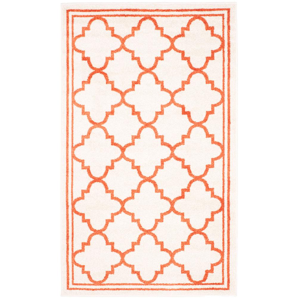 AMHERST, BEIGE / ORANGE, 3' X 5', Area Rug, AMT422F-3