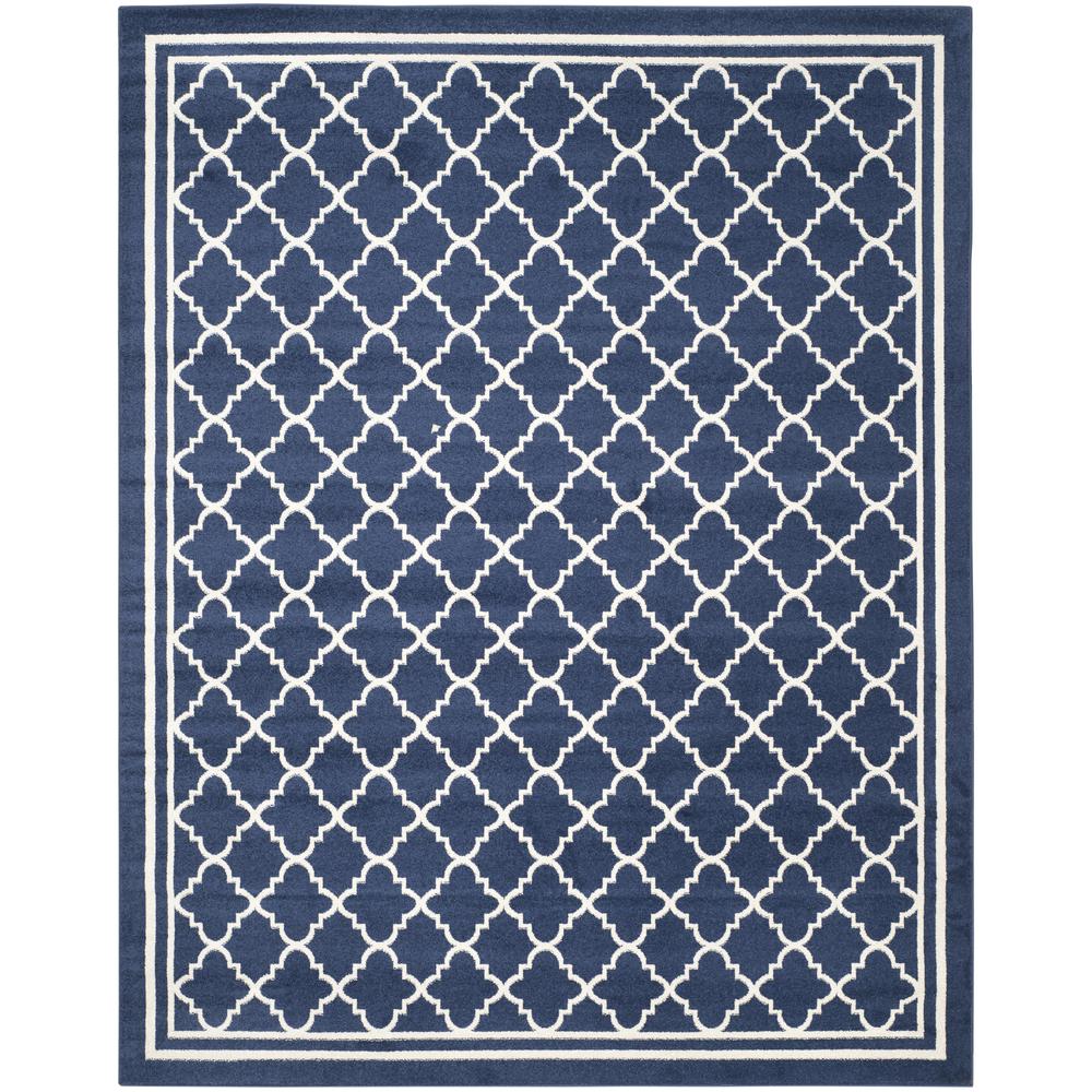 AMHERST, NAVY / BEIGE, 10' X 14', Area Rug, AMT422P-10