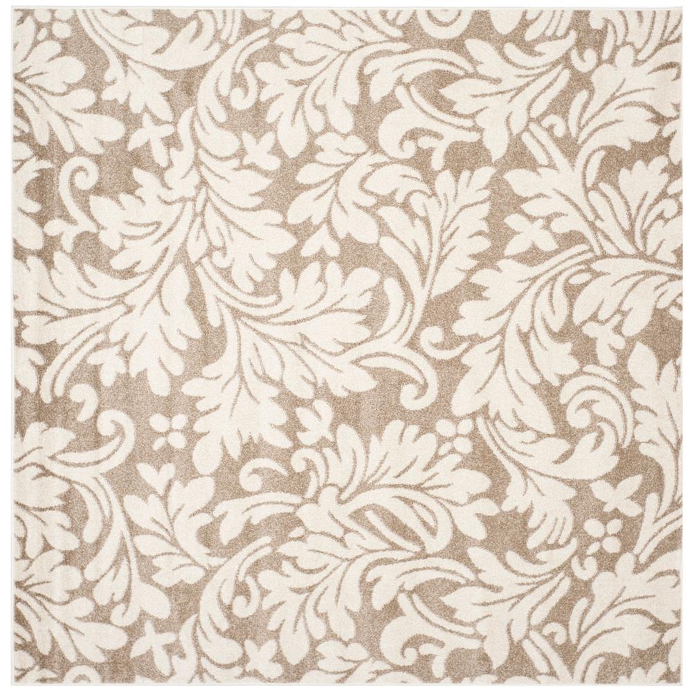 AMHERST, WHEAT / BEIGE, 7' X 7' Square, Area Rug, AMT425S-7SQ