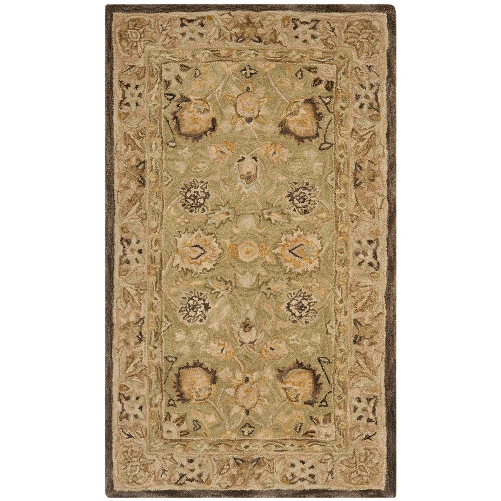 ANATOLIA, SAGE / BEIGE, 4' X 6', Area Rug