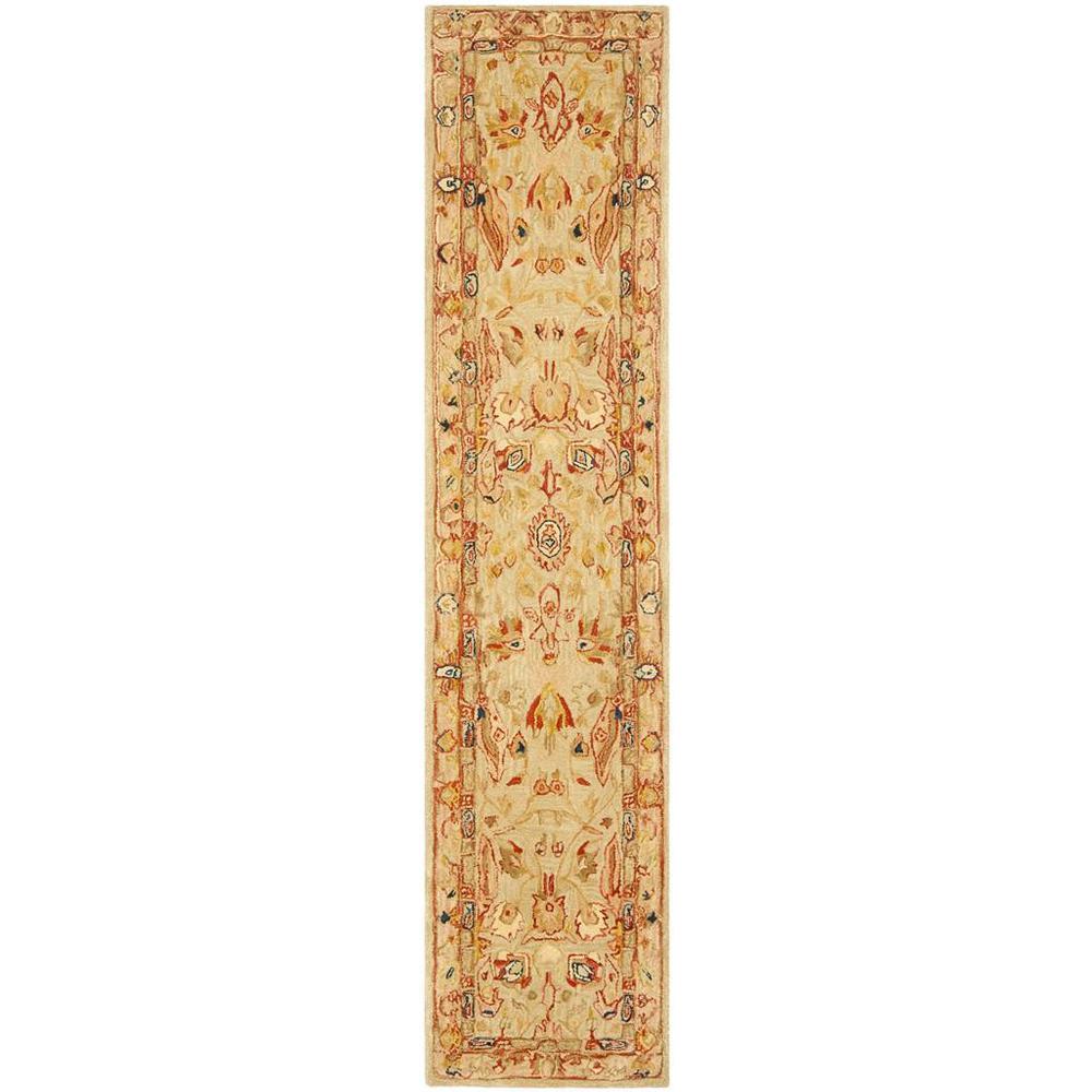 ANATOLIA, IVORY / BEIGE, 2'-3" X 12', Area Rug