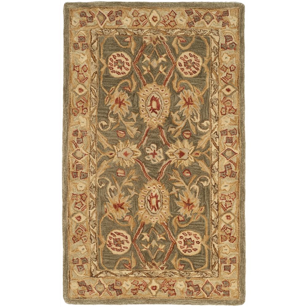 ANATOLIA, BROWN / IVORY, 4' X 6', Area Rug, AN516A-4
