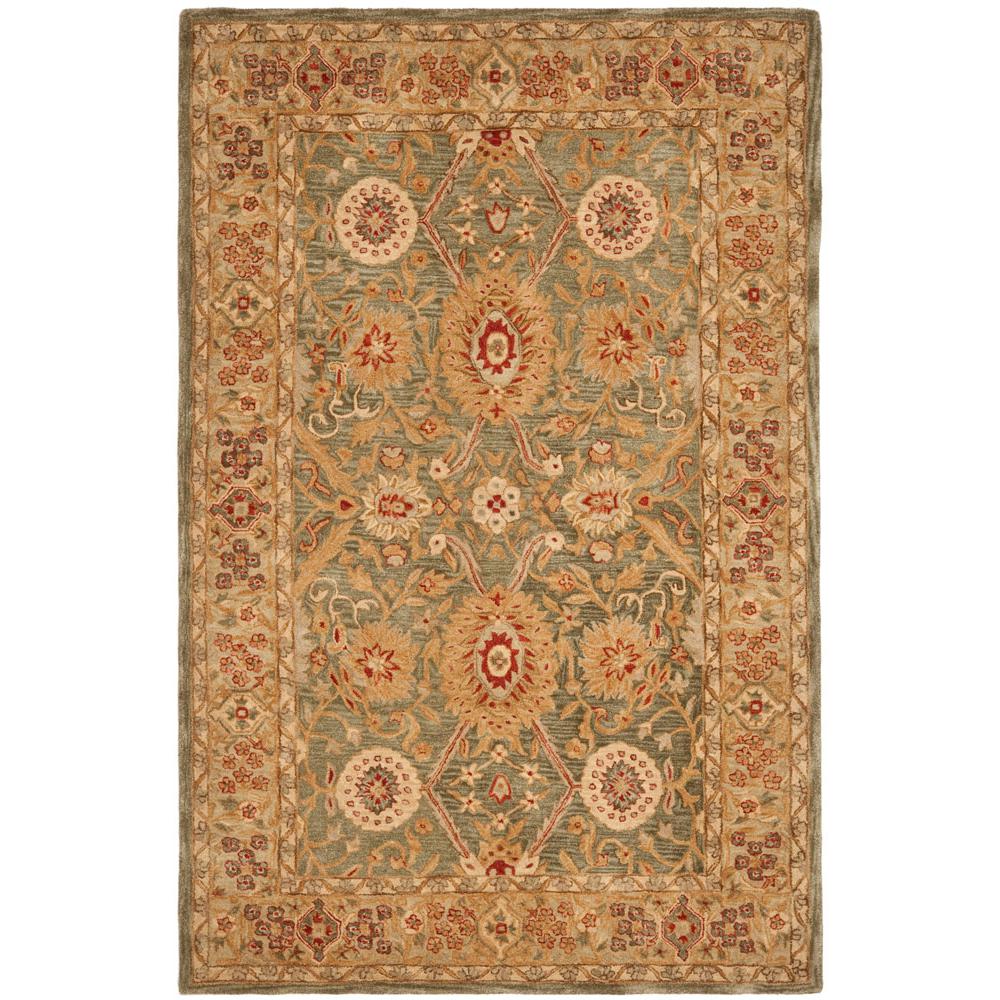 ANATOLIA, BROWN / IVORY, 6' X 9', Area Rug, AN516A-6