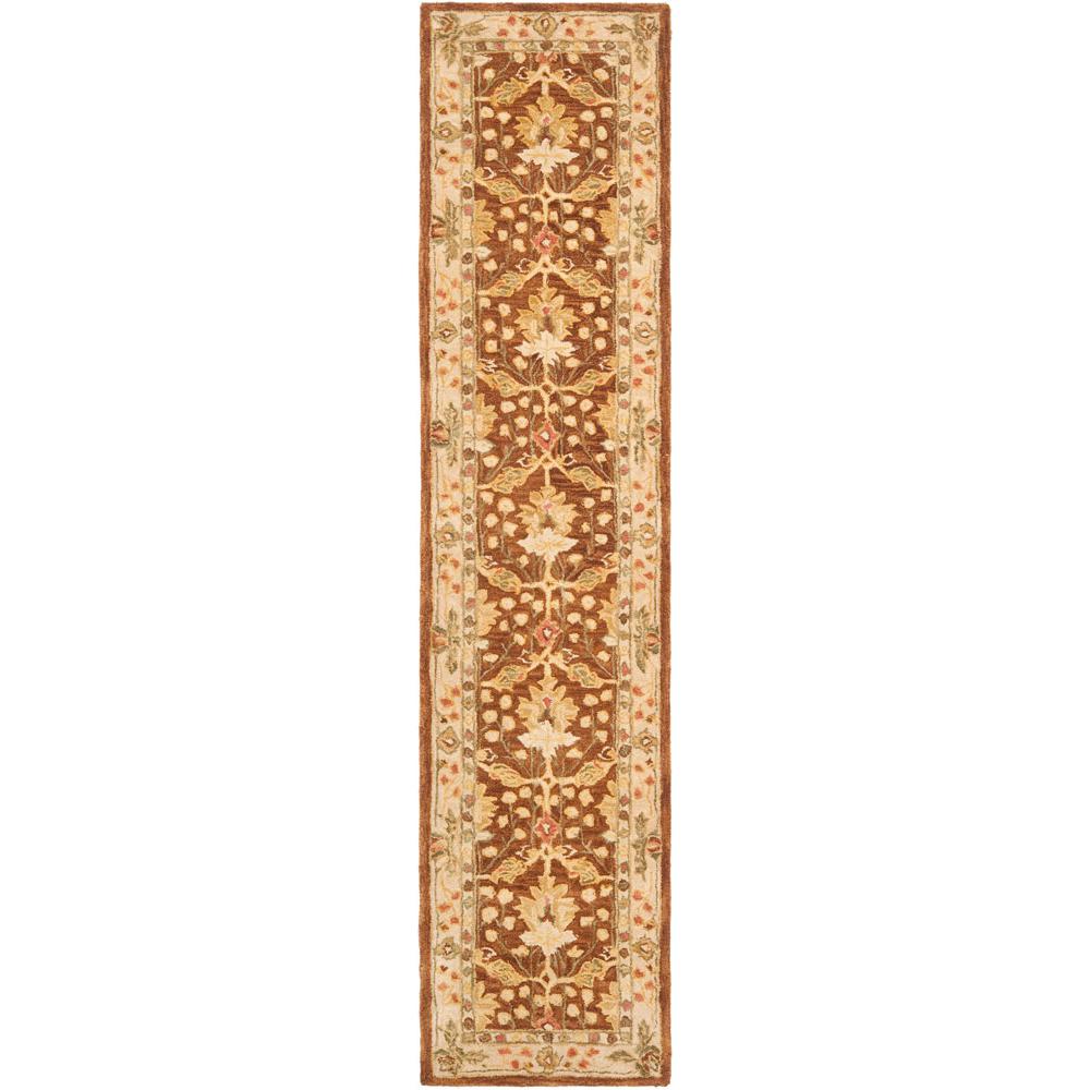 ANATOLIA, BROWN / BEIGE, 2'-3" X 10', Area Rug