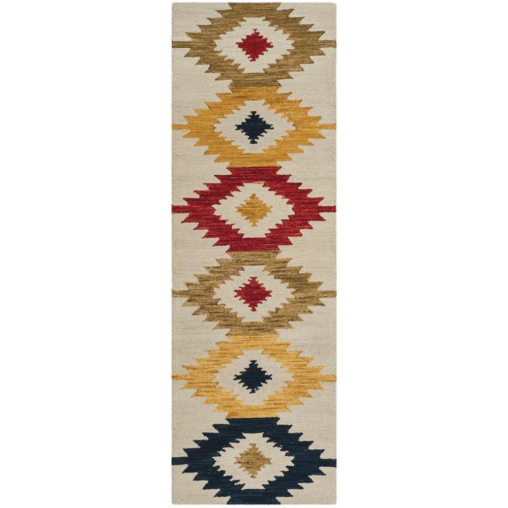 ASPEN, IVORY / MULTI, 2'-3" X 5', Area Rug, APN704A-25