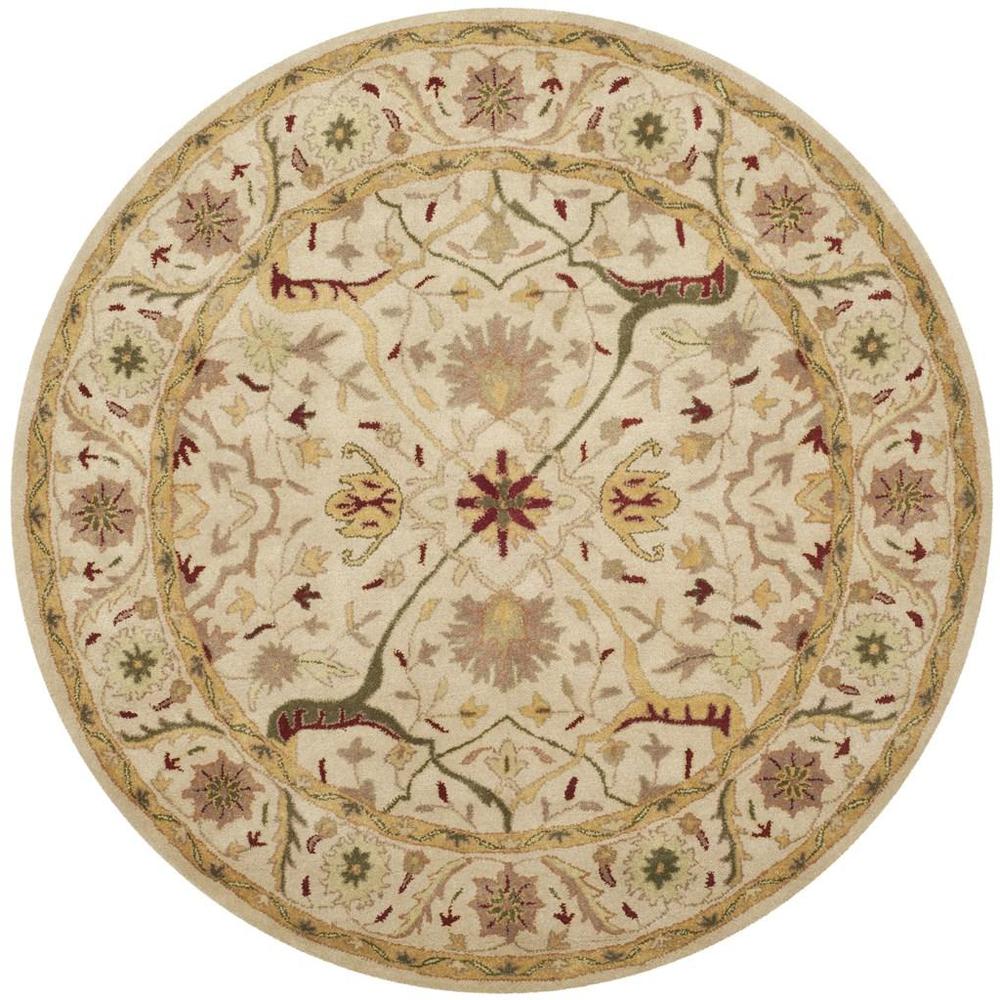 ANTIQUITY, IVORY, 6' X 6' Round, Area Rug, AT14A-6R