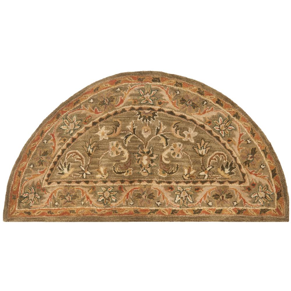 ANTIQUITY, OLIVE / GOLD, 2'-6" X 5', Area Rug
