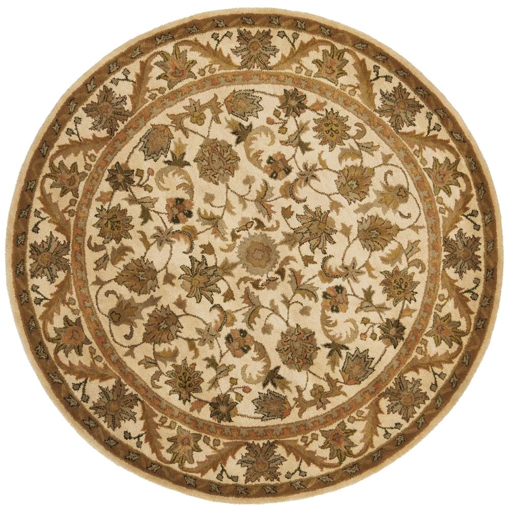 ANTIQUITY, GOLD, 6' X 6' Round, Area Rug, AT52D-6R