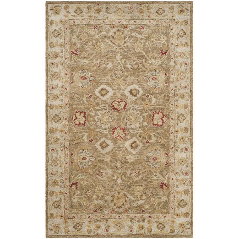 ANTIQUITY, BROWN / BEIGE, 6' X 9', Area Rug, AT822B-6