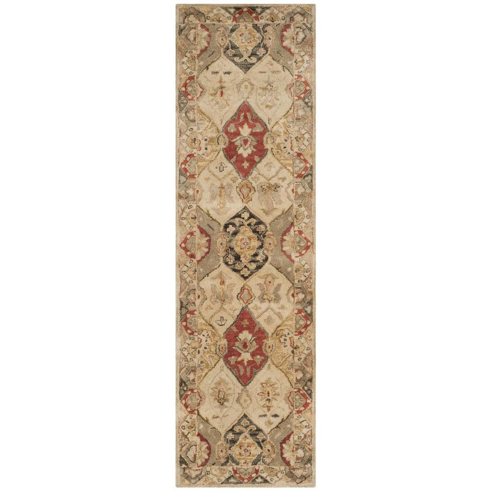 ANTIQUITY, BEIGE / MULTI, 2'-3" X 8', Area Rug, AT830A-28