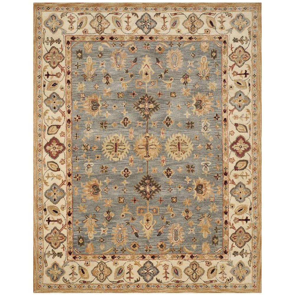 ANTIQUITY, BLUE / IVORY, 7'-6" X 9'-6", Area Rug, AT847A-8