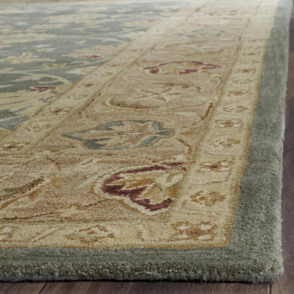 ANTIQUITY, TEAL BLUE / TAUPE, 8'-3" X 11', Area Rug