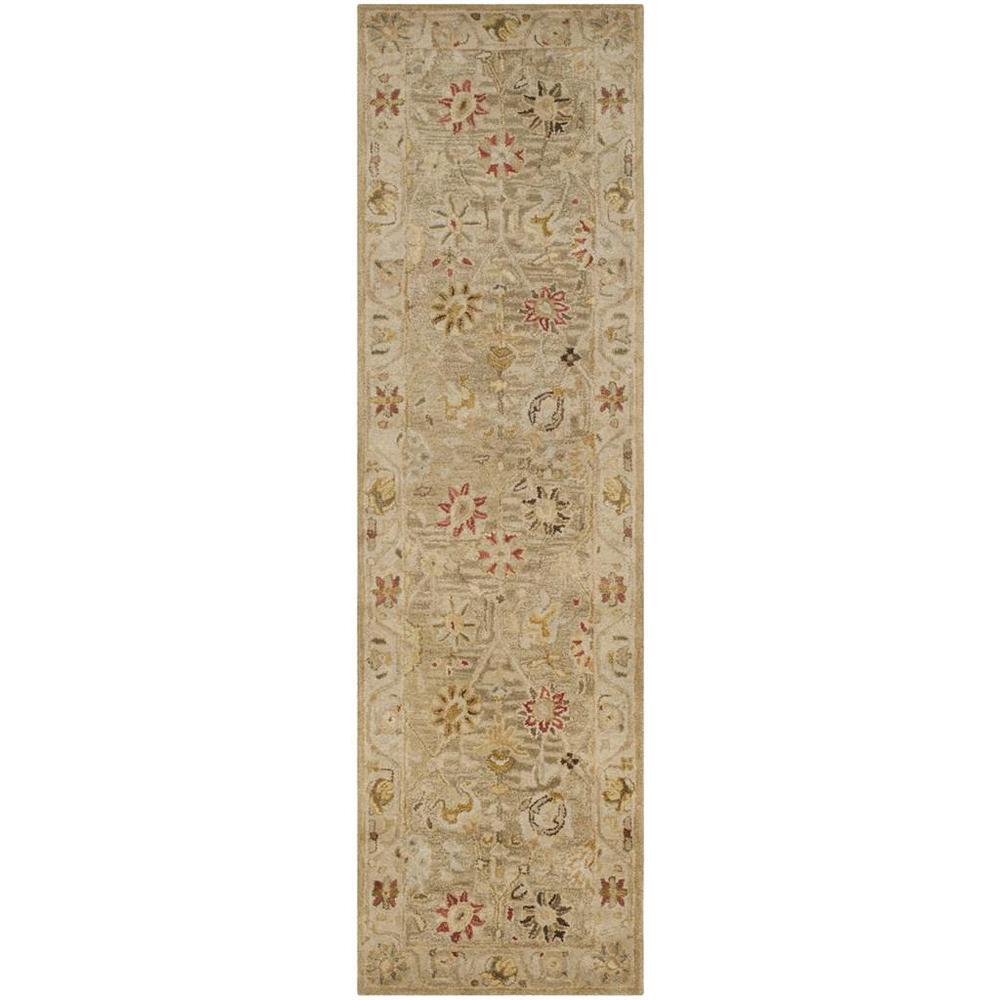 ANTIQUITY, TAUPE / BEIGE, 2'-3" X 12', Area Rug