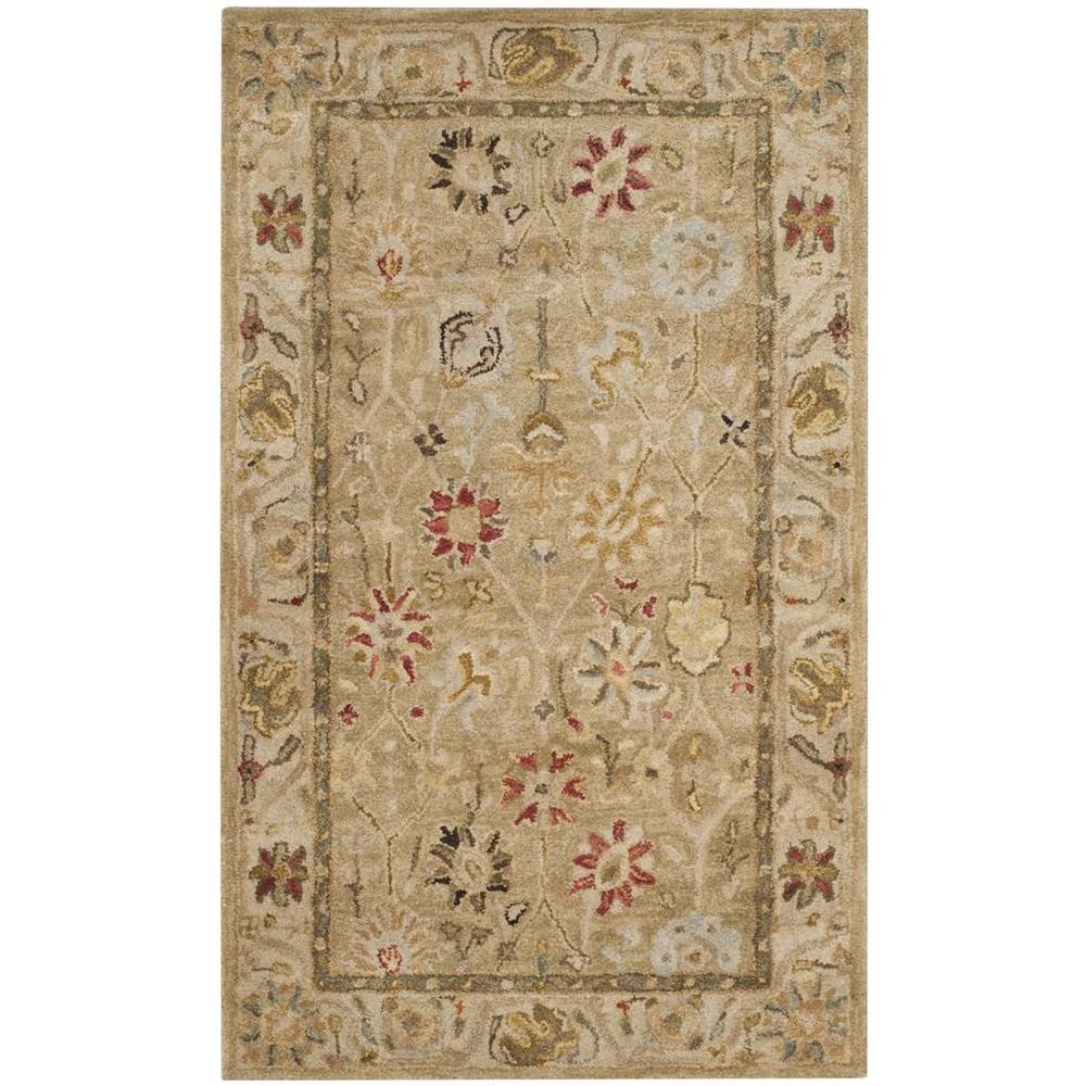 ANTIQUITY, TAUPE / BEIGE, 4' X 6', Area Rug