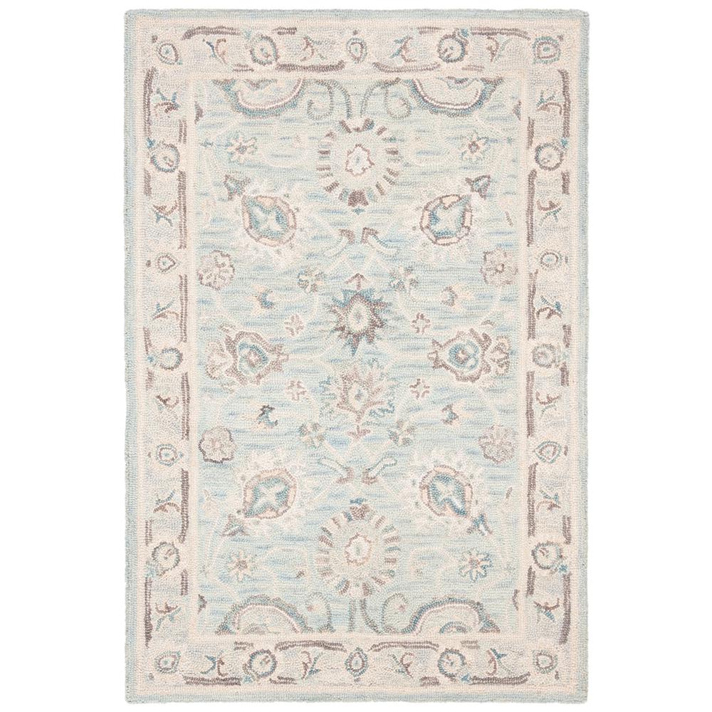 BLOSSOM, GREY / MULTI, 5' X 8', Area Rug, BLM702F-5