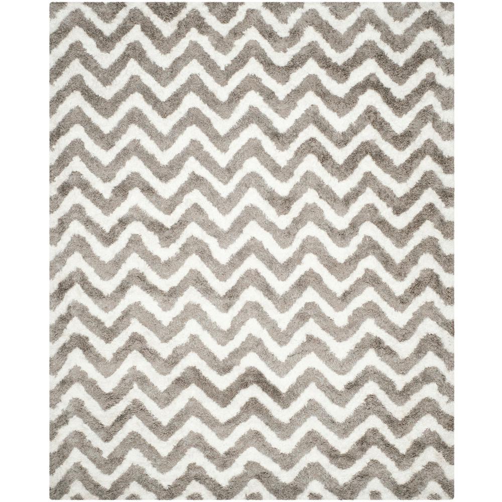 SG-BSG-Barcelona Shag, IVORY / SILVER, 9' X 12', Area Rug, BSG320A-9