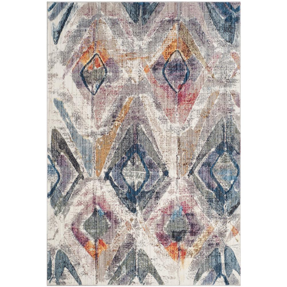 BRISTOL, LAVENDER / LIGHT GREY, 5'-1" X 7'-6", Area Rug, BTL356P-5