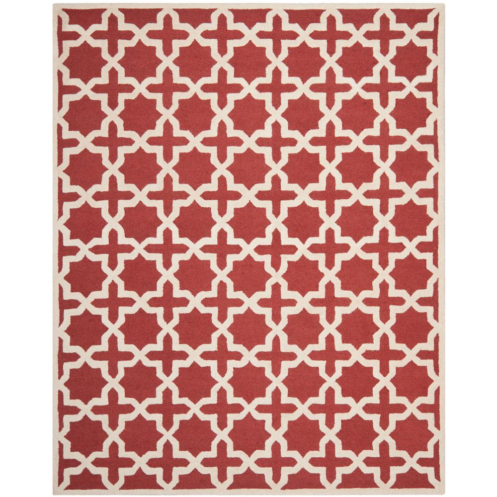 CAMBRIDGE, RUST / IVORY, 9' X 12', Area Rug, CAM125L-9
