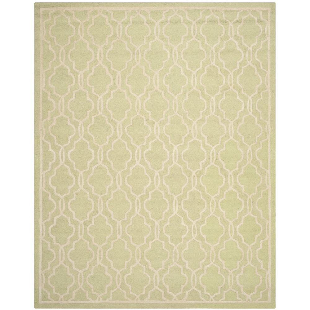 CAMBRIDGE, LIGHT GREEN / IVORY, 9' X 12', Area Rug, CAM131B-9