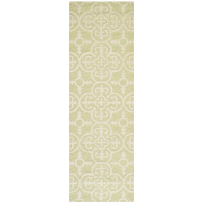 CAMBRIDGE, LIGHT GREEN / IVORY, 2'-6" X 8', Area Rug, CAM133B-28