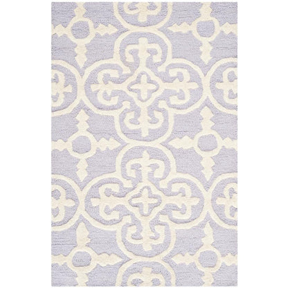 CAMBRIDGE, LAVANDER / IVORY, 2'-6" X 4', Area Rug, CAM133C-24