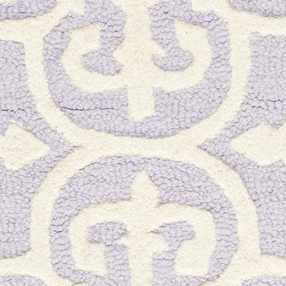 CAMBRIDGE, LAVANDER / IVORY, 2'-6" X 4', Area Rug, CAM133C-24