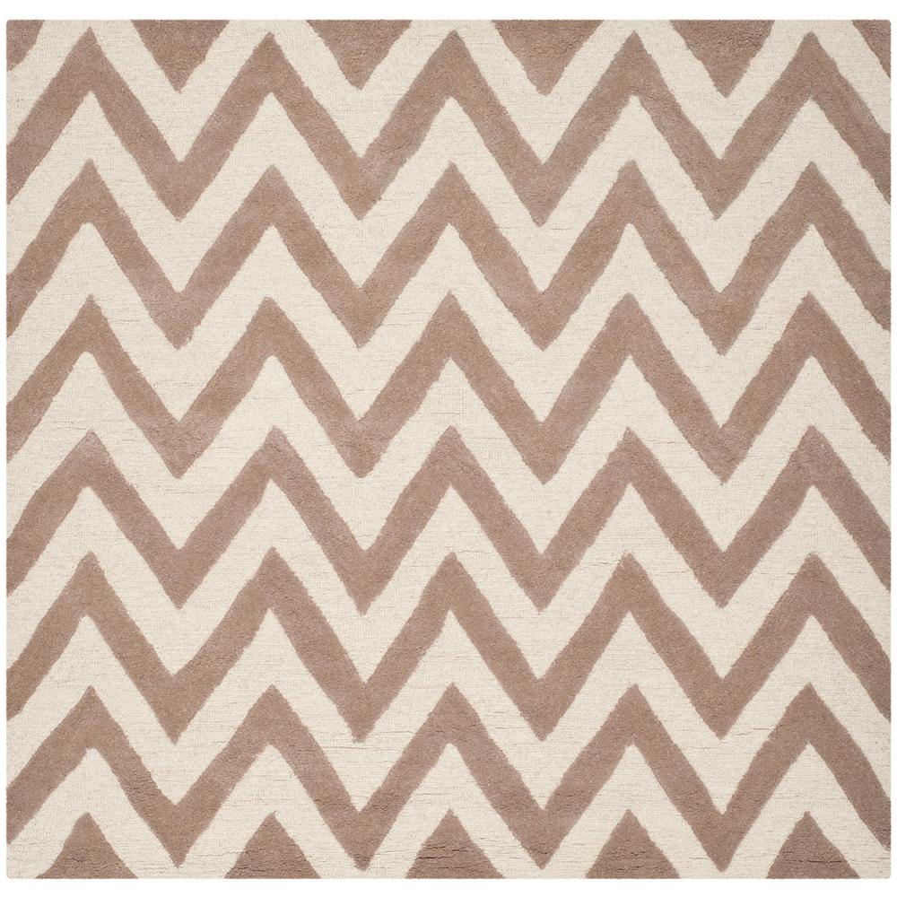 CAMBRIDGE, BEIGE / IVORY, 8' X 8' Square, Area Rug, CAM139J-8SQ