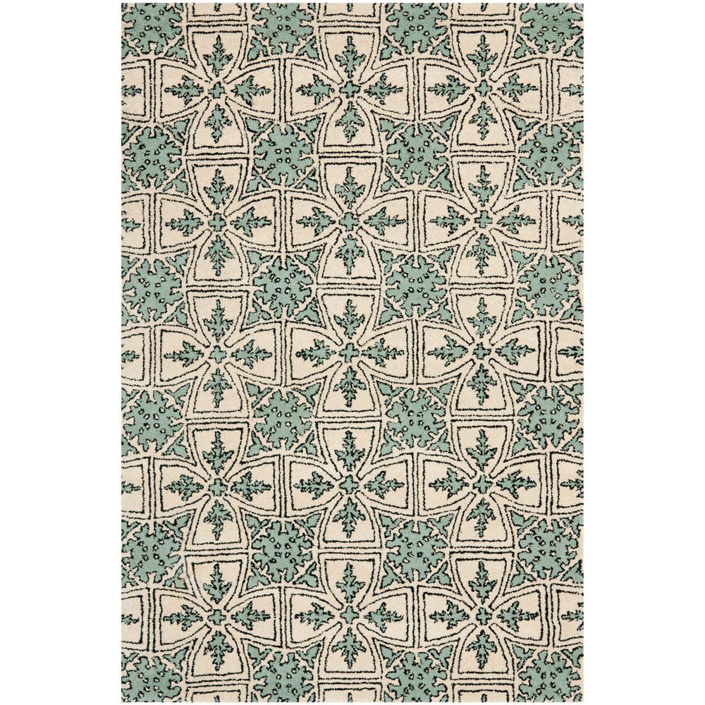 CHATHAM, LIGHT BLUE / IVORY, 6' X 9', Area Rug, CHT716A-6