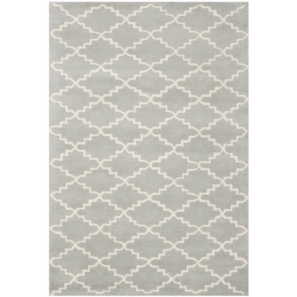 CHATHAM, LIGHT BLUE / IVORY, 4' X 6', Area Rug, CHT721E-4