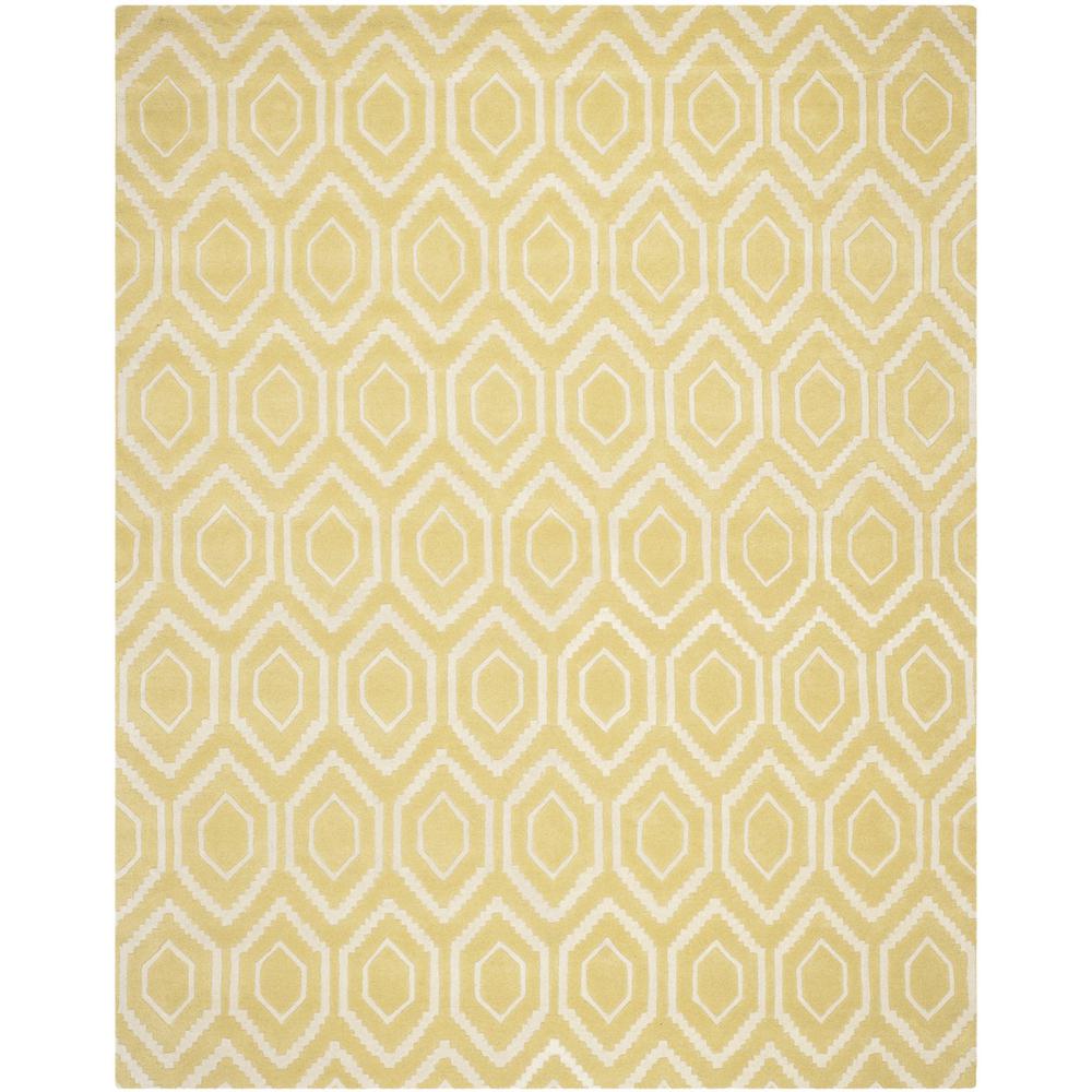 CHATHAM, LIGHT GOLD / IVORY, 8'-9" X 12', Area Rug, CHT731L-9