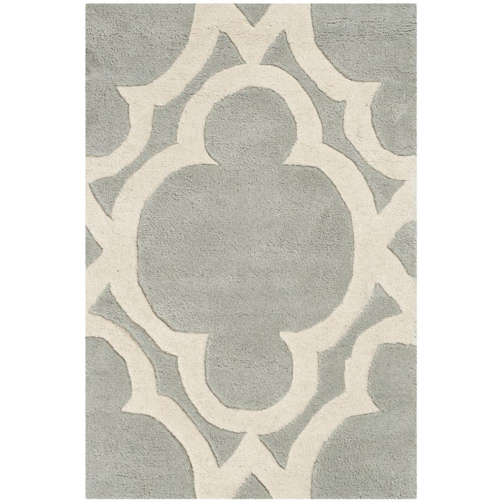 CHATHAM, GREY / IVORY, 3' X 5', Area Rug, CHT762E-3