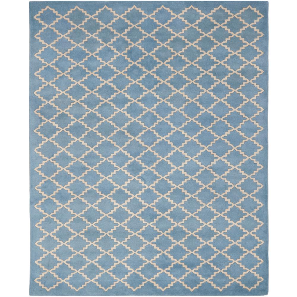 CHATHAM, BLUE GREY, 8' X 10', Area Rug