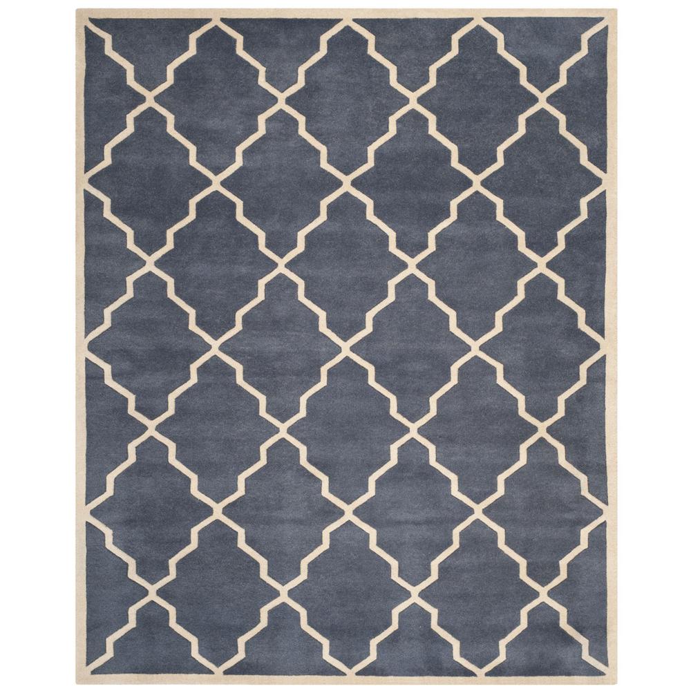 CHATHAM, GREY, 8'-9" X 12', Area Rug