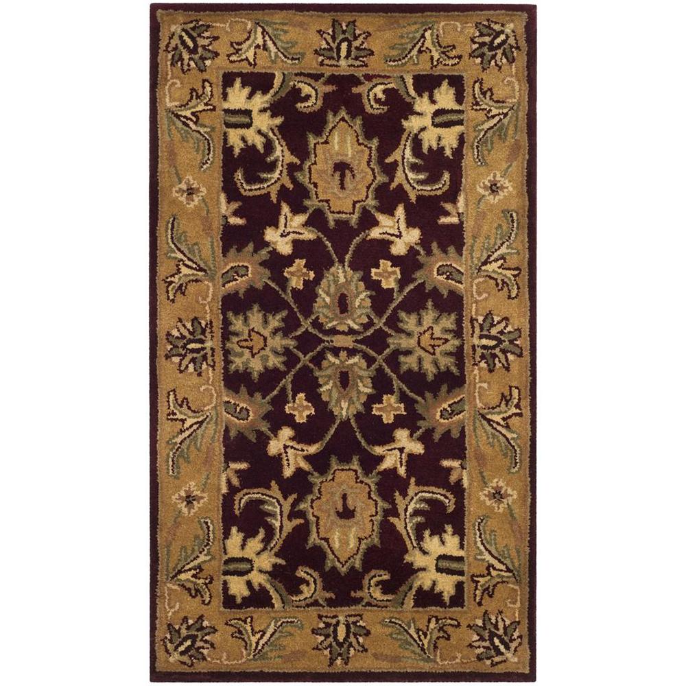 CLASSIC, ASSORTED / GOLD, 2'-3" X 4', Area Rug