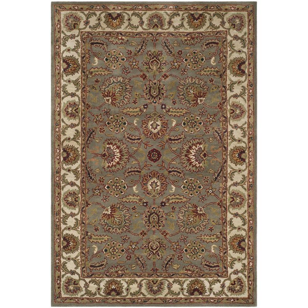 CLASSIC, CELADON / IVORY, 6' X 9', Area Rug