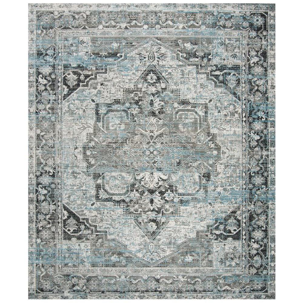 CLAREMONT, IVORY / GREY, 9' X 12', Area Rug
