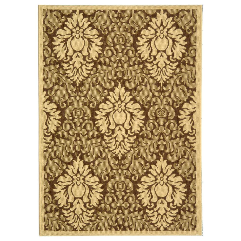 COURTYARD, BROWN / NATURAL, 2'-3" X 6'-7", Area Rug, CY2714-3009-27