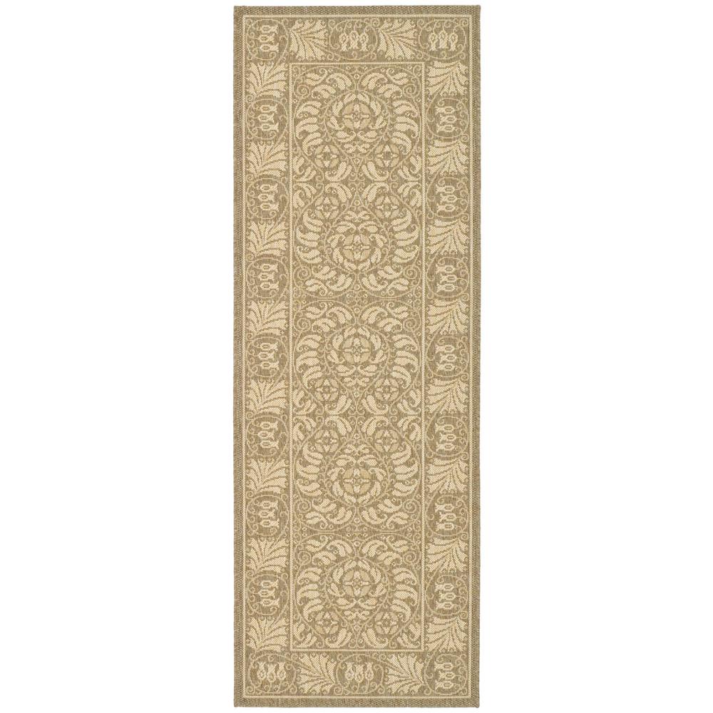 COURTYARD, COFFEE / SAND, 2'-3" X 6'-7", Area Rug, CY5146B-27