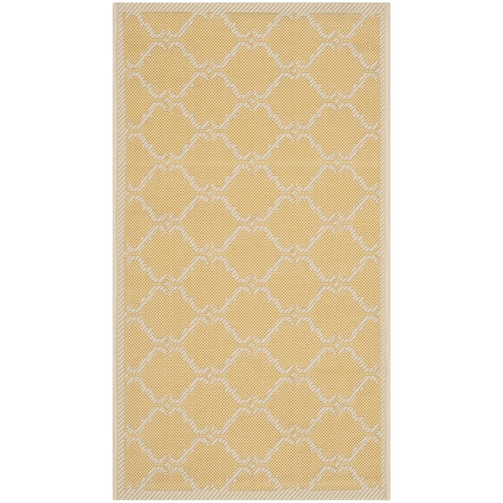 COURTYARD, YELLOW / BEIGE, 2'-7" X 5', Area Rug, CY6009-316-3