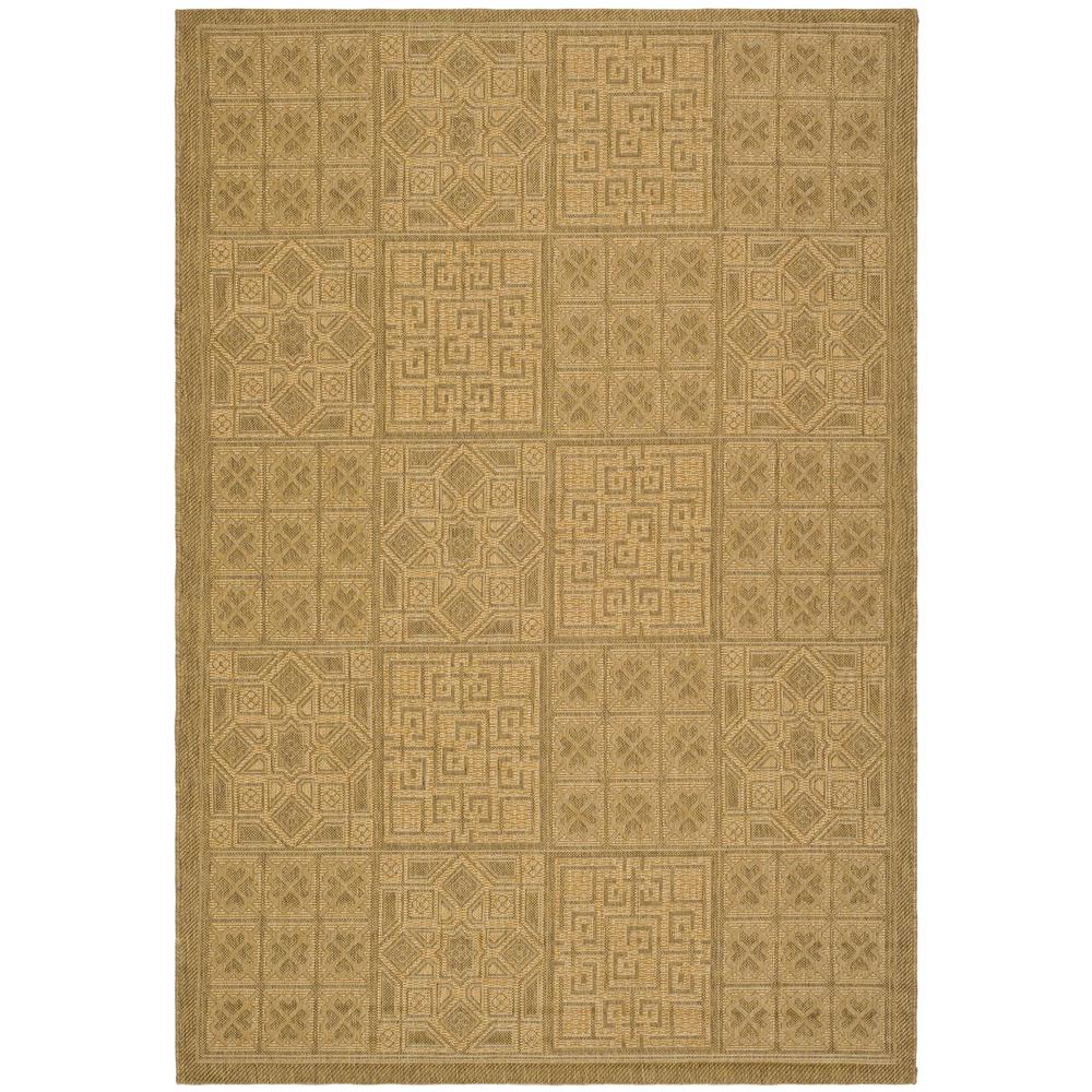 COURTYARD, GOLD / NATURAL, 4' X 5'-7", Area Rug, CY6947-49-4