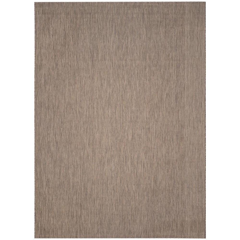 COURTYARD, BROWN / BEIGE, 9' X 12', Area Rug, CY8022-36321-9