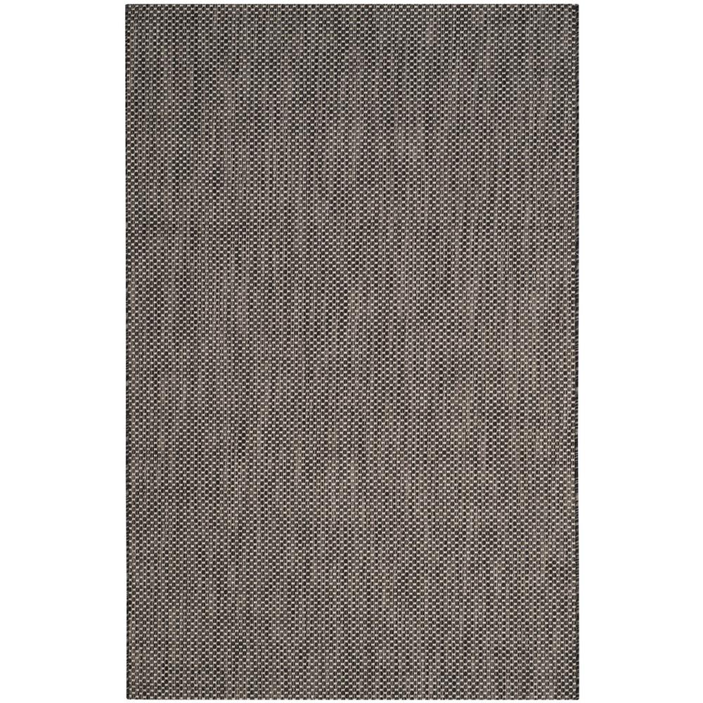 COURTYARD, BLACK / BEIGE, 5'-3" X 7'-7", Area Rug, CY8521-36621-5