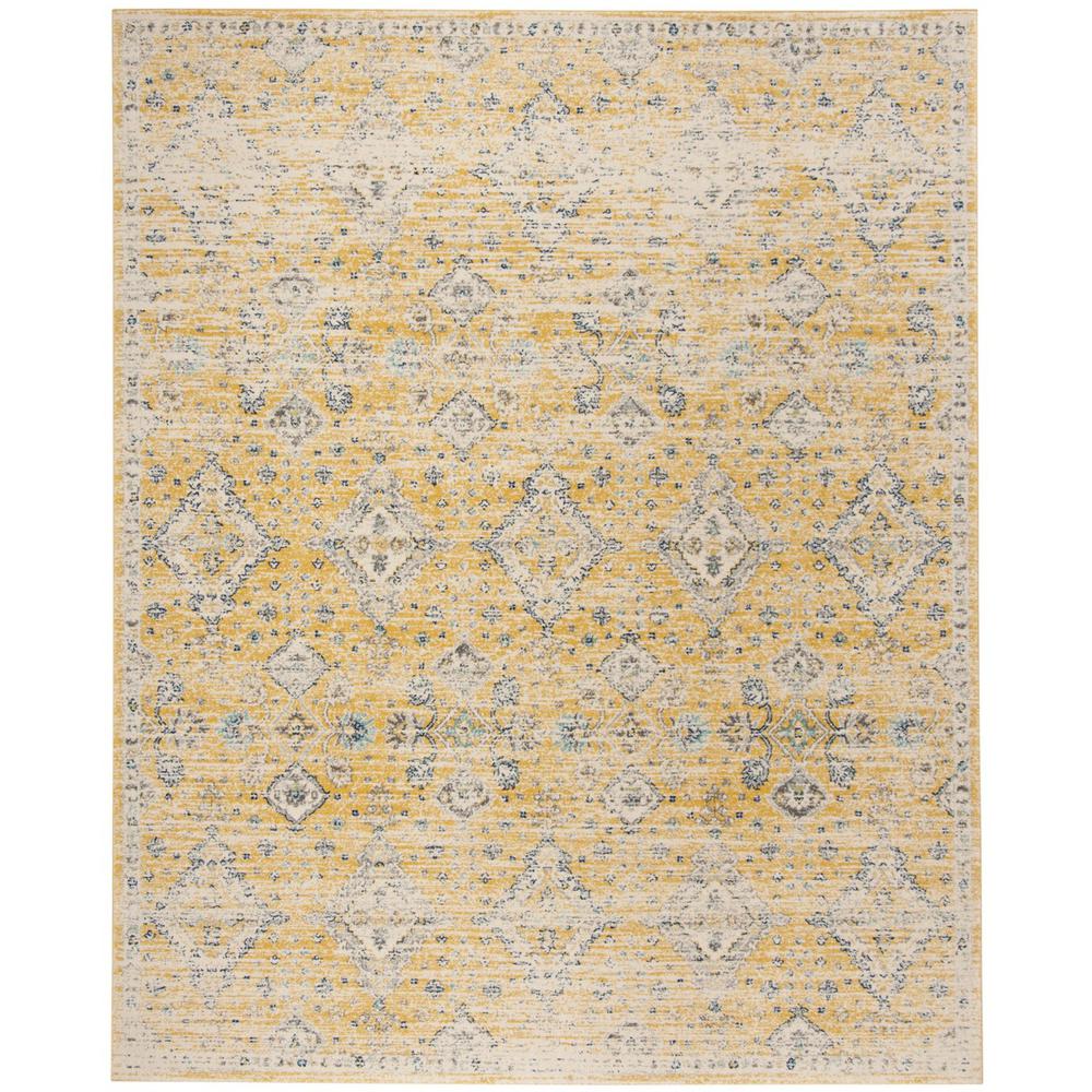 EVOKE, GOLD / IVORY, 9' X 12', Area Rug, EVK224B-9