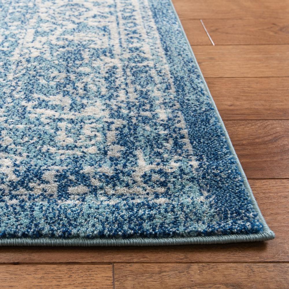 EVOKE, BLUE / IVORY, 12' X 18', Area Rug